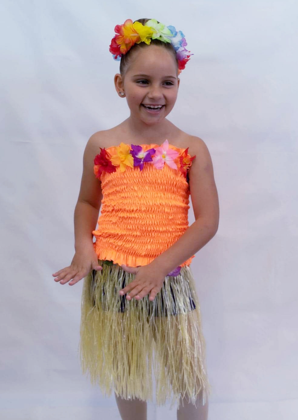 HAWAIIAN TOPS & GRASS SKIRTS & LEI - AngelBows Dancewear Solutions